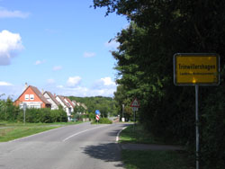Ortseingang aus Richtung Ahrenshagen